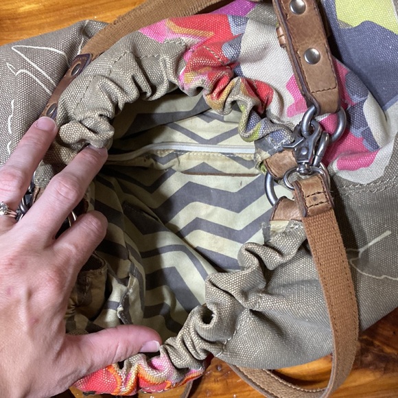 Fossil hobo tote bag great condition - Picture 5 of 6